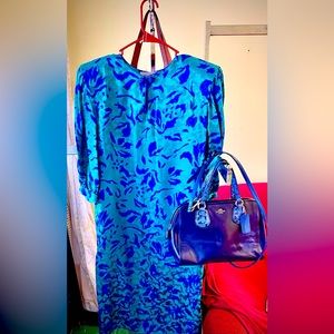 Vintage 100% Silk Dress